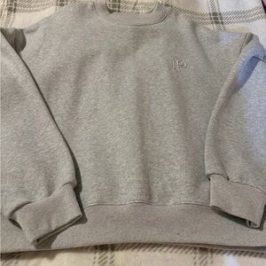 Classic Gray Crewneck Sweater